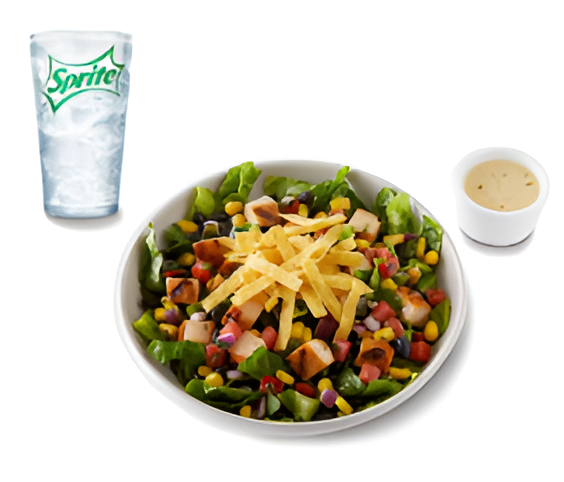 Citrus Lime Chicken Salad + Drink