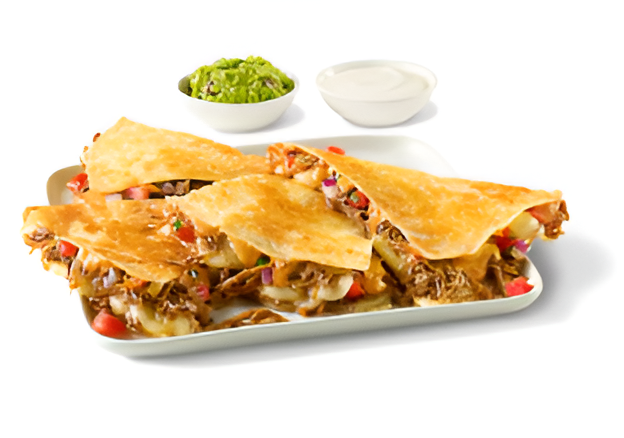 Create Your Own Cheese-Crusted Quesadilla