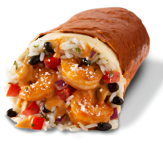 Create Your Own Citrus Lime Shrimp Burrito
