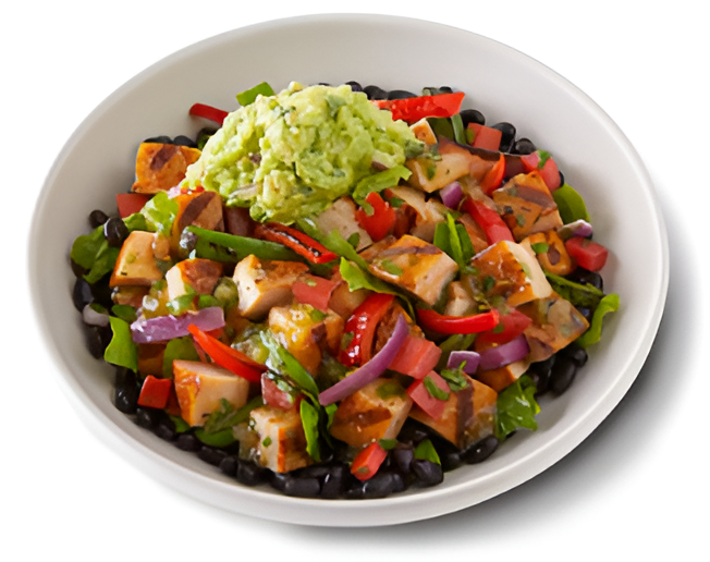 Qdoba Double Protein Post-Workout Bowl
