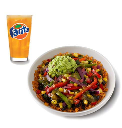 Fajita Veggie Bowl + Drink