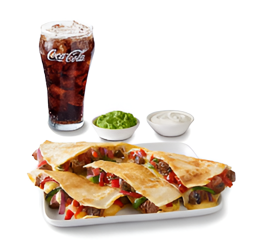 Steak Fajita Quesadilla + Drink